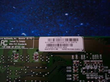 3DFX Voodoo 4MB vaizdo plokštė retro žaidimams for sale