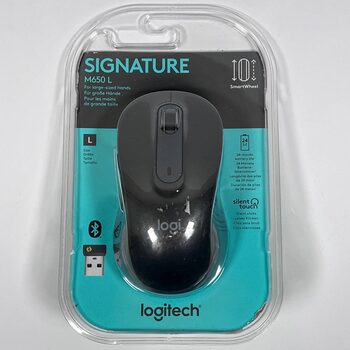 Logitech M650L Signature Wireless Mouse - Graphite