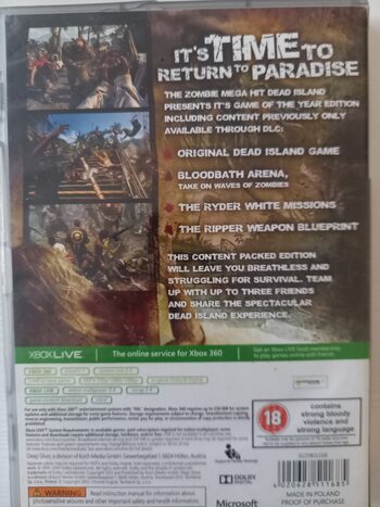 Dead Island Riptide Xbox 360