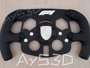 MOD F1 Formula 1 PORSCHE para Volante Logitech G29 y G923 de PS PlayStation y PC