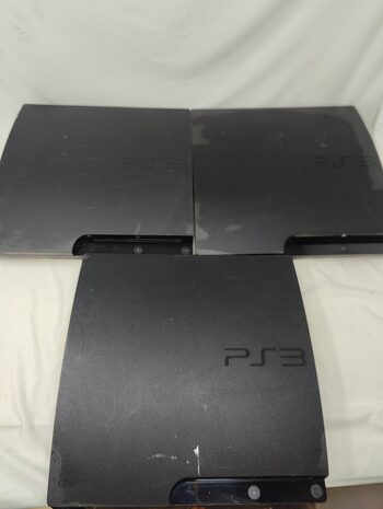 PlayStation 3 Slim, Black su defektais, 3 vnt. be HDD