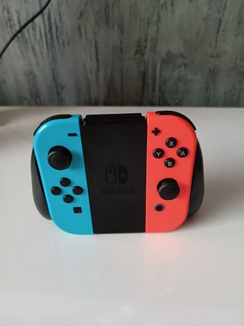 Nintendo Switch, Blue & Red, 32GB+64GB su šešiais žaidimais