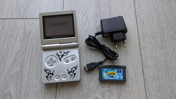 Game Boy Advance SP, Tattoo Tribal Edition + Crash Bandicoot 2: N-Tranced