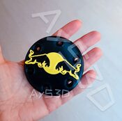 MOD F1 Fórmula 1 PERSONALIZADO con NOMBRE y RED BULL Volante Logitech G29 y G923