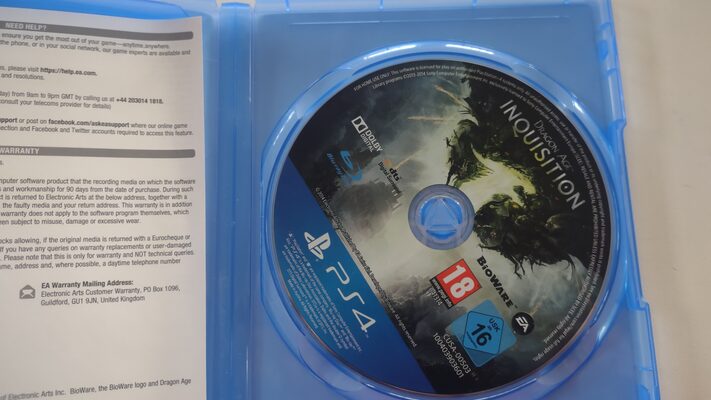 Dragon Age: Inquisition PlayStation 4