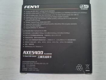 FENVI AX5400 WiFi 6E USB ADAPTERIS for sale