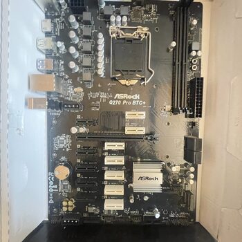 ASRock Q270 PRO BTC+ 90-MXBHM0-A0UAYZ - Defective Motinine plokste MB Motherboard Defektuota