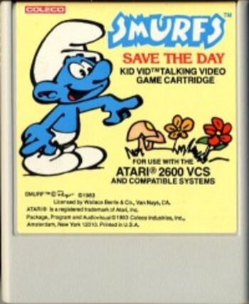 Smurfs Save the Day Atari 2600