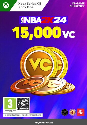NBA 2K24 - 15,000 VC (Xbox One/Xbox Series X|S) Código de EUROPE