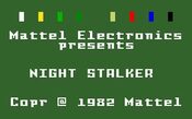 Get Night Stalker Atari 2600