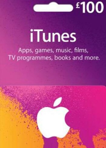 Apple iTunes Gift Card 100 GBP (UK) iTunes Key UNITED KINGDOM