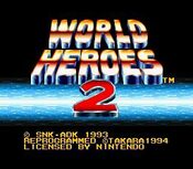 Get World Heroes 2 (1993) Neo Geo
