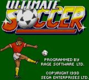 Ultimate Soccer SEGA Mega Drive