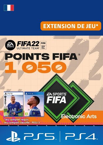 FIFA 22 - 1050 FUT Points (PS4/PS5) PSN Key FRANCE