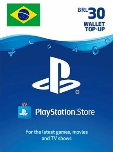 E-shop PlayStation Network Card 30 BRL (BR) PSN Key BRAZIL