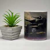 Aksesuaras GameZone World of Tanks puodelis 330ML