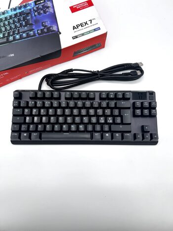 Get SteelSeries APEX 7 TKL (RED SWITCH) Mechaninė Gaming Klaviatūra