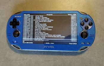 Buy Atrišta PS Vita, Sapphire Blue, 8GB