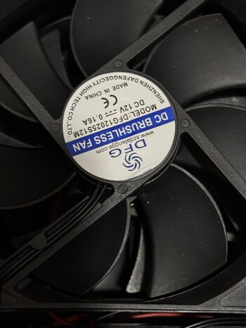 Redeem 18vnt 120mm kompiuterio ventiliatoriai