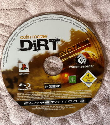 DiRT PlayStation 3