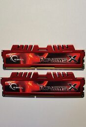 G.Skill Ripjaws X Series 8 GB (2 x 4 GB) DDR3-1600 Black / Red PC RAM