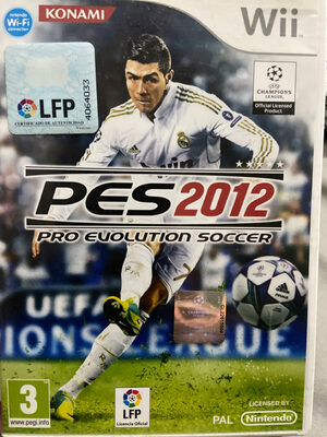 Pro Evolution Soccer 2012 Wii