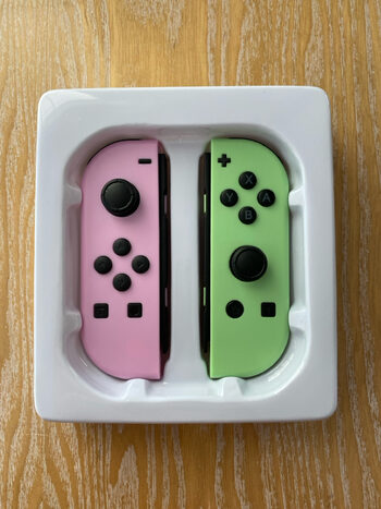 Joycon LED rosa verde pastel genérico Nintendo