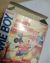 Mickey's Dangerous Chase Game Boy