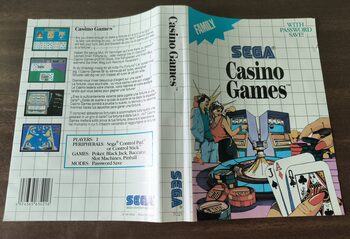 Casino Games SEGA Master System for sale