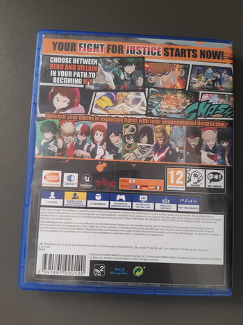 My Hero One’s Justice PlayStation 4