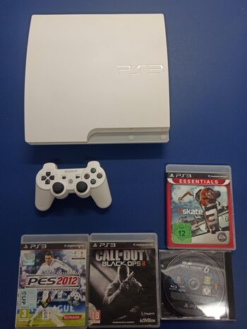 PlayStation 3 Slim, White, 320GB