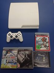 PlayStation 3 Slim, White, 320GB