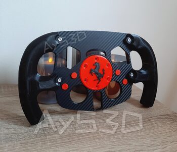 MOD F1 Fórmula 1 FERRARI para Volante Logitech G29 y G923 de PS PlayStation y pc