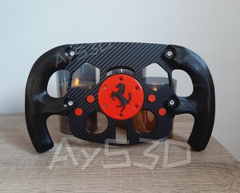 MOD F1 Fórmula 1 FERRARI para Volante Logitech G29 y G923 de PS PlayStation y pc