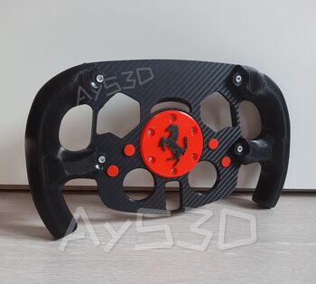 MOD F1 Fórmula 1 FERRARI para Volante Logitech G29 y G923 de PS PlayStation y pc