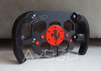 MOD F1 Fórmula 1 FERRARI para Volante Logitech G29 y G923 de PS PlayStation y pc