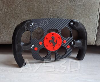 MOD F1 Fórmula 1 FERRARI para Volante Logitech G29 y G923 de PS PlayStation y pc