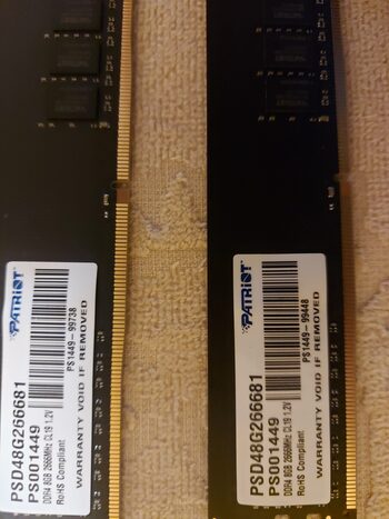 Patriot Signature Premium 16 GB (2 x 8 GB) DDR4-2666 Black PC RAM