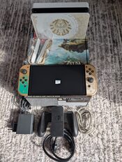 Nintendo Switch OLED (TotK Edition) + priedai + žaidimai