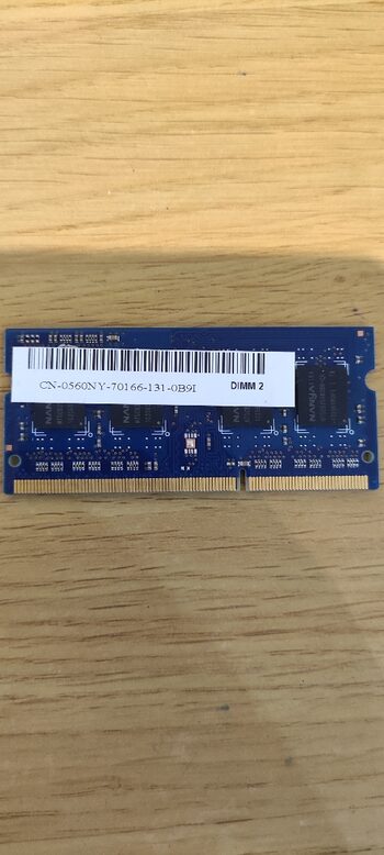 Pareema 2 GB (1 x 2 GB) DDR3-1333 Blue Laptop RAM