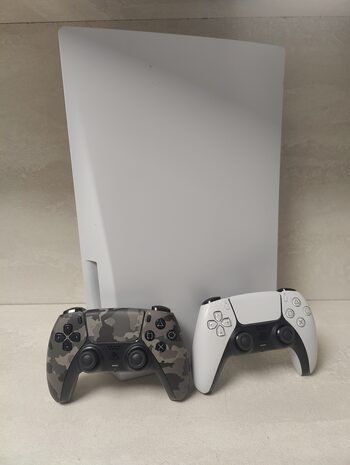 PS5 PlayStation 5, Black & White, 825GB, du pulteliai