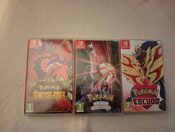 Lote rojo 3 juegos Pokémon Nintendo Switch