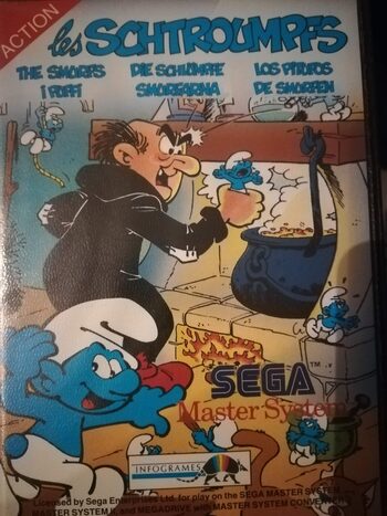 LES SCHTROUMPFS THE Smurfs I Puffi Die Schlumpfe Los Pitufos Sega