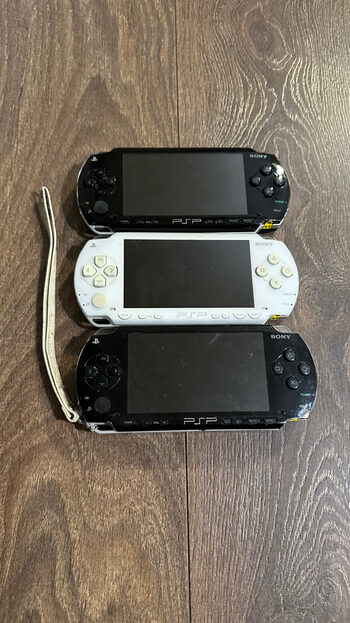 Sony PSP konsolės 3vnt.