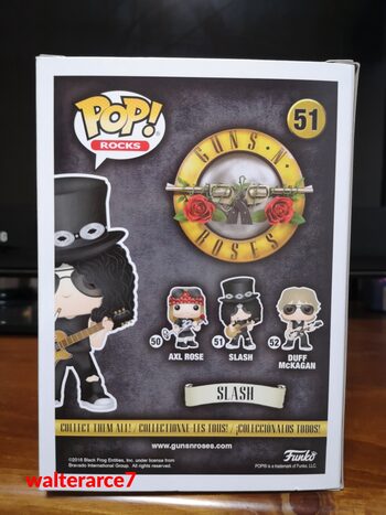 Redeem Funko Pop Guns N Roses 51 Slash 14c 210504