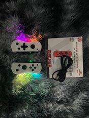 Mandos Switch Blancos Joycons Lus Led Nuevos