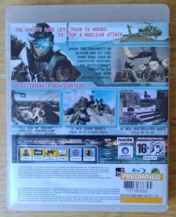 Ghost recon Playstation 3 for sale