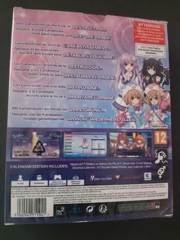 Neptunia: Sisters vs. Sisters - Calendar Edition PlayStation 4