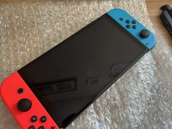 Nintendo Switch OLED, Blue & Red, 64GB