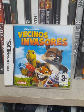 Videojuego Nintendo ds vecinos invasores 